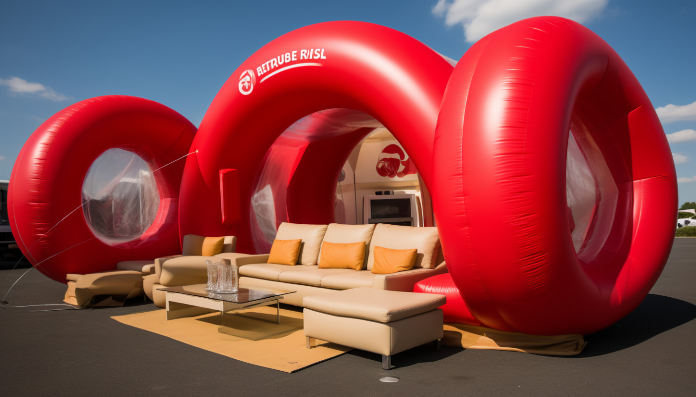 Les meilleures campagnes publicitaires utilisant des structures gonflables