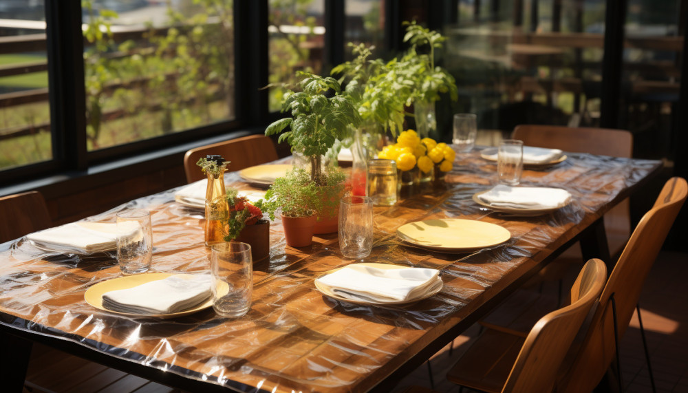 Quels sont les avantages des nappes transparentes et des nappes cirées ?